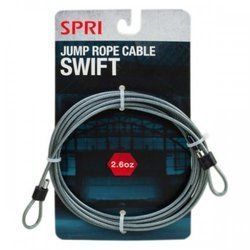 Spri 2.6oz Swift Jump Rope Cable (pack of 6)