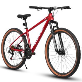 A27312 Mountain Bike 27.5 Inch Wheels, 21-Speed Mens Womens Trail Commuter City Mountain Bike