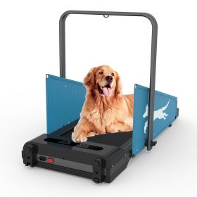 FYC 2-in-1 Dog Treadmill for Home - 220lbs Weight Capacity Folding Pet Training Machine Compact Exercise Workout Foldable Running Machine Portabl