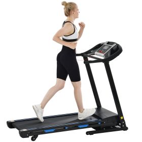 FYC Folding Treadmill for Home - 300 LBS Weight Capacity Running Machine with Incline/Bluetooth/APP