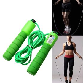 Jump Rope with Counter (Color: green)