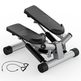 Mini Stepper with Resistance Bands, Twist Stair Steppers for Exercise at Home (Color: as Pic)