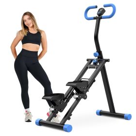 Stair Stepper for Home-Upgrade Vertical Climber Workout Machine for Full-Body Exercise Climber Fitness Equipment with Stable Frame Adjustable Han (Color: as Pic)