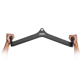 VEVOR LAT Pulldown Bar Tricep Handle Attachment V-bar Cable Machine for Home Gym (Product Size: No. 5)