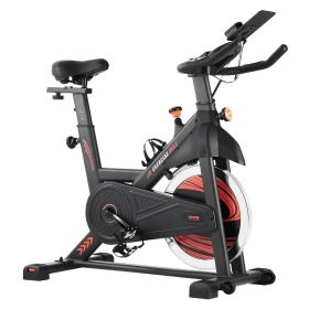 VEVOR Exercise Bike Magnetic Resistance Stationary Bike Indoor Cycling Bike (Resistance System: Magnetic Resistance, Flywheel Type: Medium-Duty Flywheel)