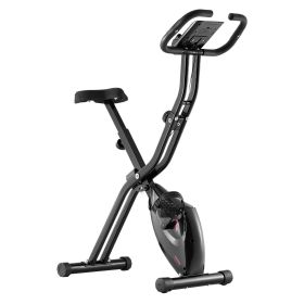 VEVOR Folding Exercise Bike Fitness Stationary Bike Upright Indoor Cycling Bike (Adjustable Exercise Modes: 1 Adjustment Mode)